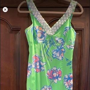 Lilly Pulitzer Harwin Maxi Tossed Green size 2